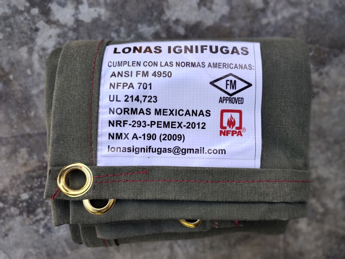 Lona Ignifuga - Venta a nivel nacional - Envios a todo Mexico - Entrega Inmediata