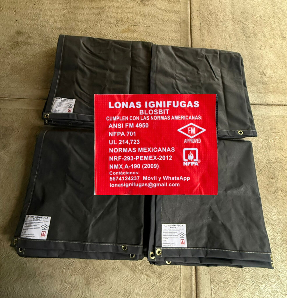 Lona Ignifuga de algodon
