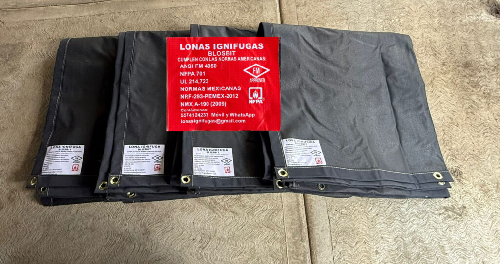 Lonas Ignifugas de algodon